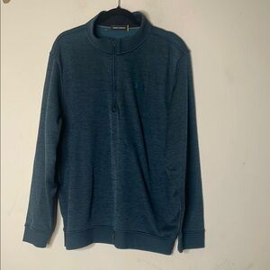 Under Armour Blue Zip Up Sweater
